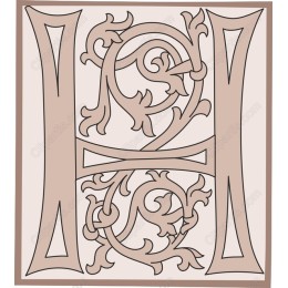 Elegant H Monogram