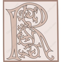 Ornate R Monogram