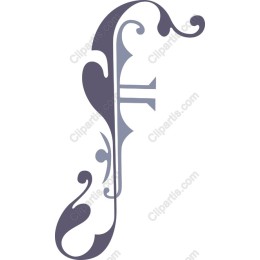 Elegant Stylized Letter F
