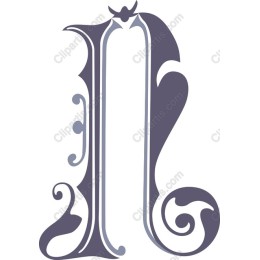 Ornate Letter L
