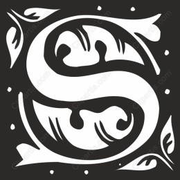 Artistic S Monogram