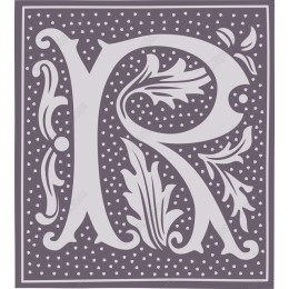 Ornate R Monogram