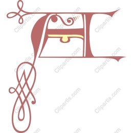Elegant Letter F