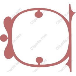 Stylized Letter O