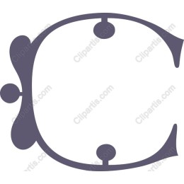 Elegant Letter C