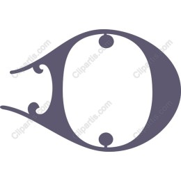 Whimsical Letter O