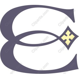 Chic Monogram Letter C