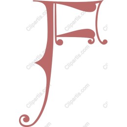 Stylish Letter F