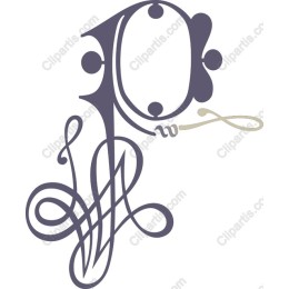 Sophisticated Calligraphic Monogram