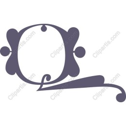 Stylized Letter O