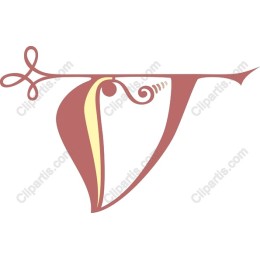 Ornate Letter T