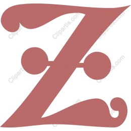 Artistic Letter Z