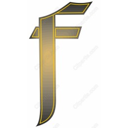 Elegant Letter F
