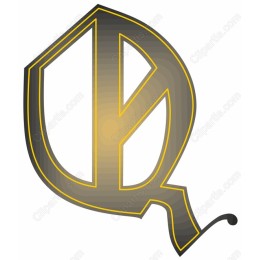 Elegant Letter Q
