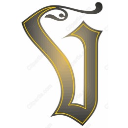 Stylized Letter V