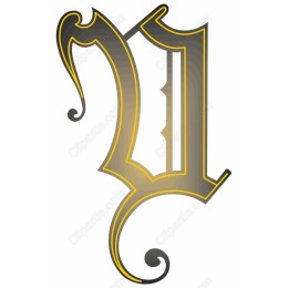 Elegant Gothic Letter L