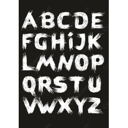 Brushstroke Alphabet