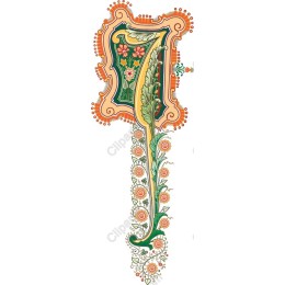 Vintage Floral Number 7