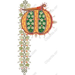 Ornate Floral W
