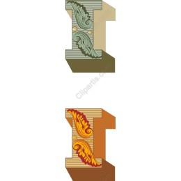Ornamental Letter I