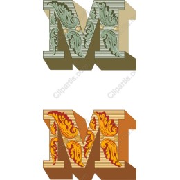 Ornamental Letter M