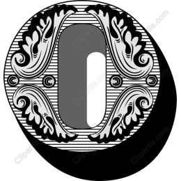 Ornate Decorative Oval Frame
