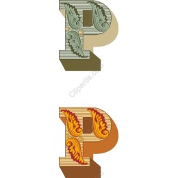 Ornate P - Elegant & Versatile
