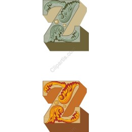 Ornate Letter Z