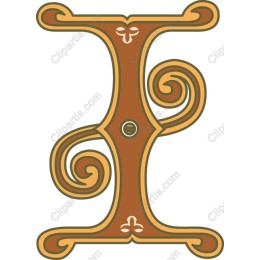 Ornate Letter I