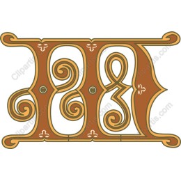 Vintage Swirling Elegance