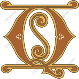 Elegant Ornate Letter