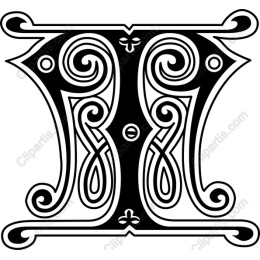 Elegant Ornate Letter R