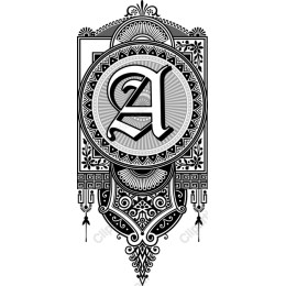 Ornate Letter A