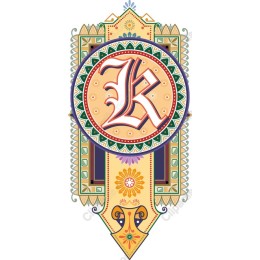 Ornate Letter K