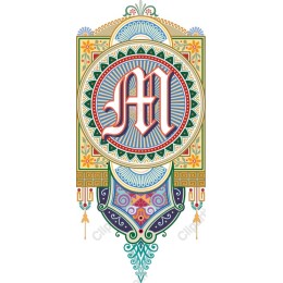 Ornate M Monogram
