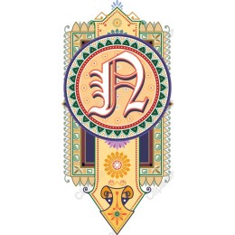Decorative Letter A