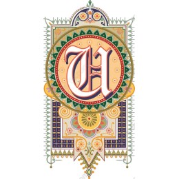 UA Letter Ornate