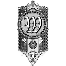 Artistic Monogram W