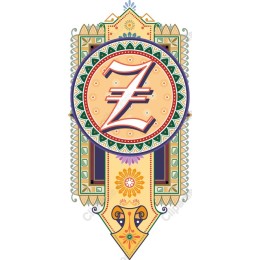 Vibrant Decorative Letter Z