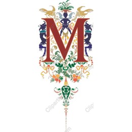 Ornate Letter Mwork