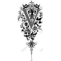 Elegant V Floral