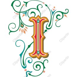Ornate Letter I