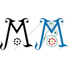 Dual Letter M