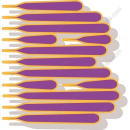 Stylish Purple Fork