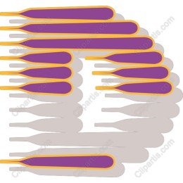 Dynamic Paddle in Purple and Gold