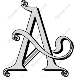 Elegant Letter A