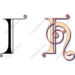 Exquisite Letter И - Classic & Ornate Styles