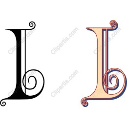 Elegant Letter 'L'