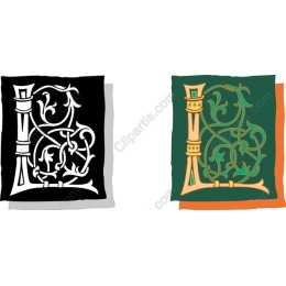 Ornamental Letter L