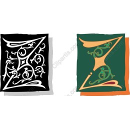 Elegant Letter Z